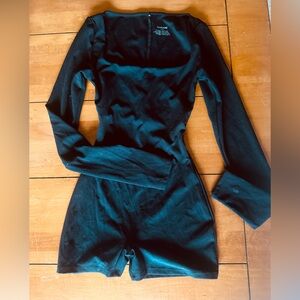 Garage Black Long-Sleeve Romper NEVER WORN